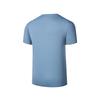 Saucony Knitted Comfortable Fashion Short Sleeve T-Shirt Men Tops Blue SA2259ST01C-BL120