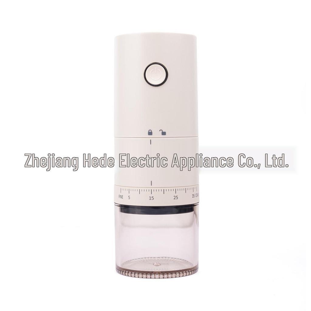 Portable USB Rechargeable Electric Coffee Grinder for Home Use