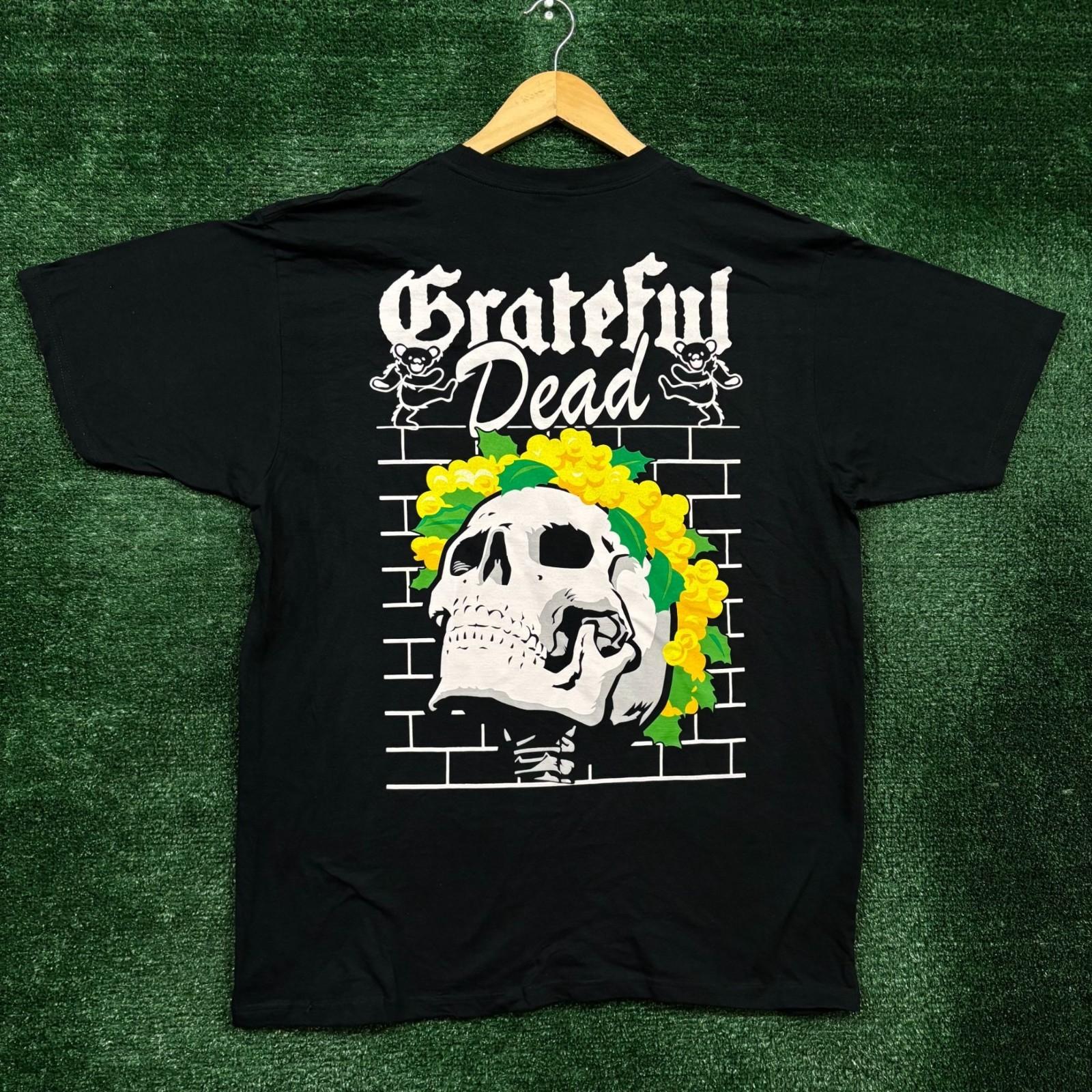Grateful Dead Bertha Flower Crown Rock Band T-Shirt Size Extra Large L