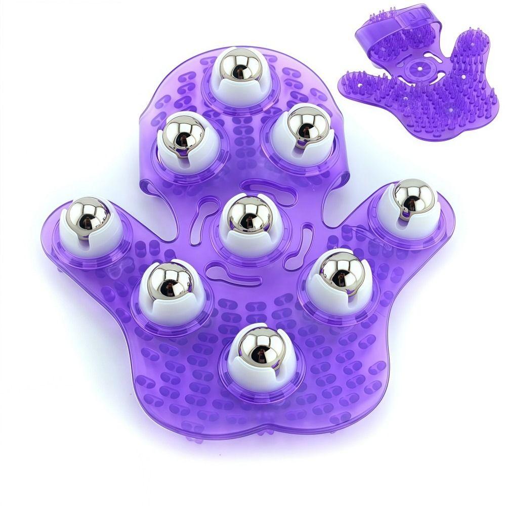 360-degree Body Massager Palm Shaped Massage Brush Portable Massage Glove  For Beauty Body Care