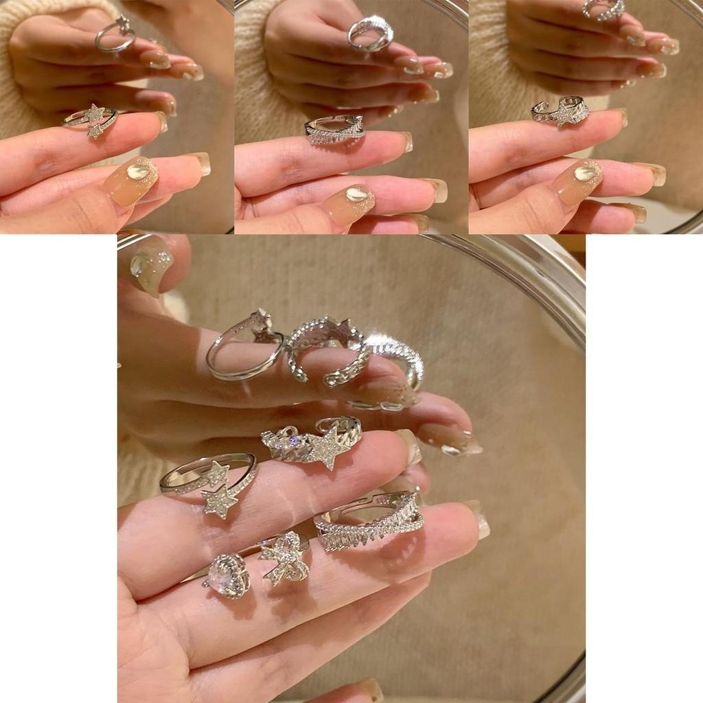 Trendy Geometric Copper Ring With Adjustable Open Design For Women Ideal For Gifts