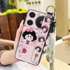 Silicone Wrist Strap Phone Case For ZTE Nubia Music Lanyard Durable Wristband Soft Case Ring Anti-knock Cartoon Cute