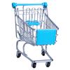 Hand Trolley High Simulation Decorative Mini Shopping Cart Storage Basket for Storing Pretend Toy