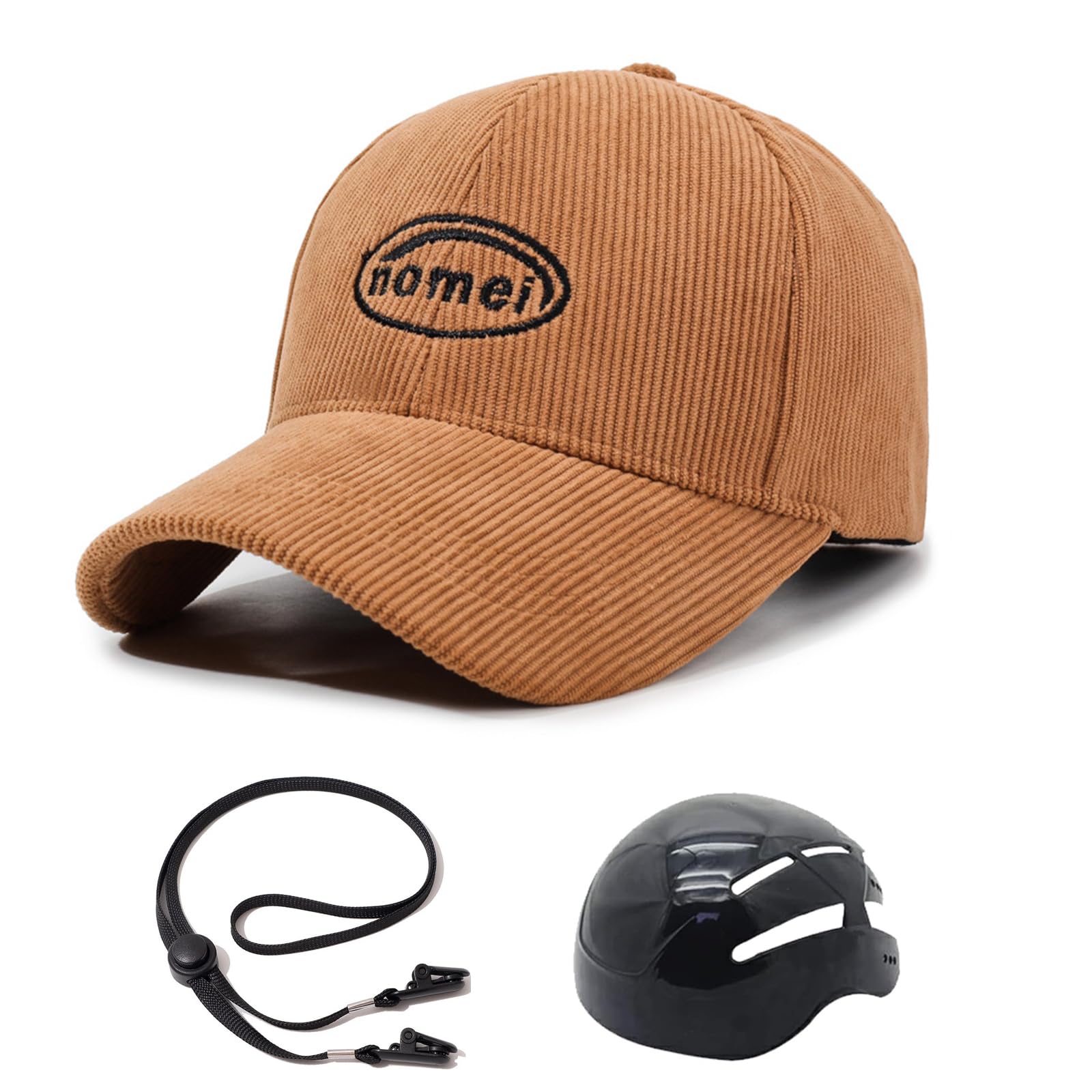 

FANGXI Велосипедная шапка для мужчин и женщин Защита от УФ-излучения и ударов с подбородочным ремешком Подходит для окружности головы Шлем, Осень/Зима, Стиль, (Сертифицированный CE), На открытом воздухе, Повседневный,