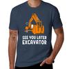 See You Later Excavator Funny Boy Heavy Toddlers TShirt Cool Feeling Summer Tee Shirt