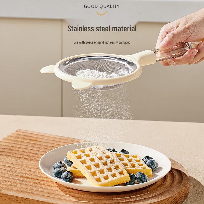 304 Stainless Steel Fine Mesh Strainer Spoon