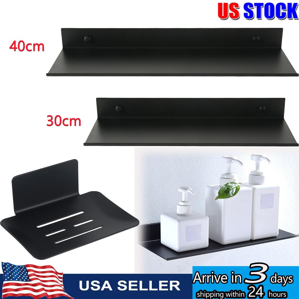 Plovoucí police Nástěnné kovové závěsné police do koupelny Kuchyňské nástěnné úložné police pro nástěnné dekorace Ložnice Obývací pokoj