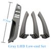 For BMW 3 Series E90 E91 316 318 320 325 328i LHD Top Quality Interior Plastic Door Pull Handle with Cover Trim Full Set