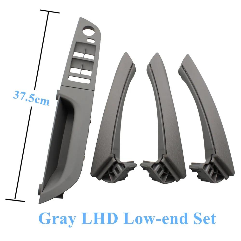 For BMW 3 Series E90 E91 316 318 320 325 328i LHD Top Quality Interior Plastic Door Pull Handle with Cover Trim Full Set