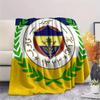 Fenerbahce2 Flannel Blanket, High quality Comfortable for All Seasons, Home Decor, Warmth and Comfort