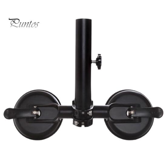 

Крепление для флага на колесах на присоске. Держатель для флагштока. Конструкция из анодированного алюминия. Установка без повреждений. Быстрое крепление для флага. чёрный