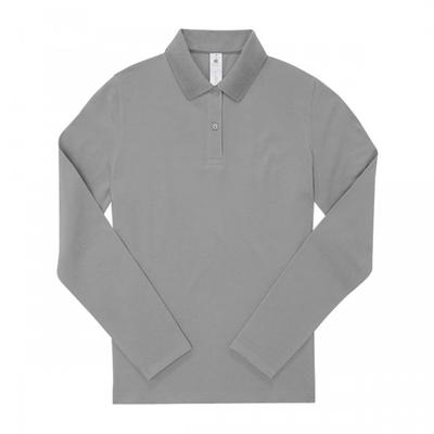 B&C Dam/Damer My Polo 180 Heather Långärmad Skjorta