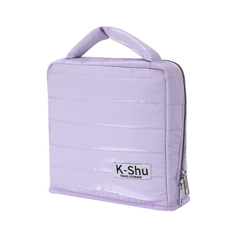 Large Capacity Stand-Up Pencil & Makeup Bag - Travel & Desktop Organizer