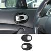 Carbon Fiber ABS Inner Door Bowl Cover Trim For Mitsubishi Eclipse 2006-2011 US