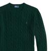 Polo Ralph Lauren Cable Knit Logo Embroidered Crew Neck Sweater Women sweater 211971865-009