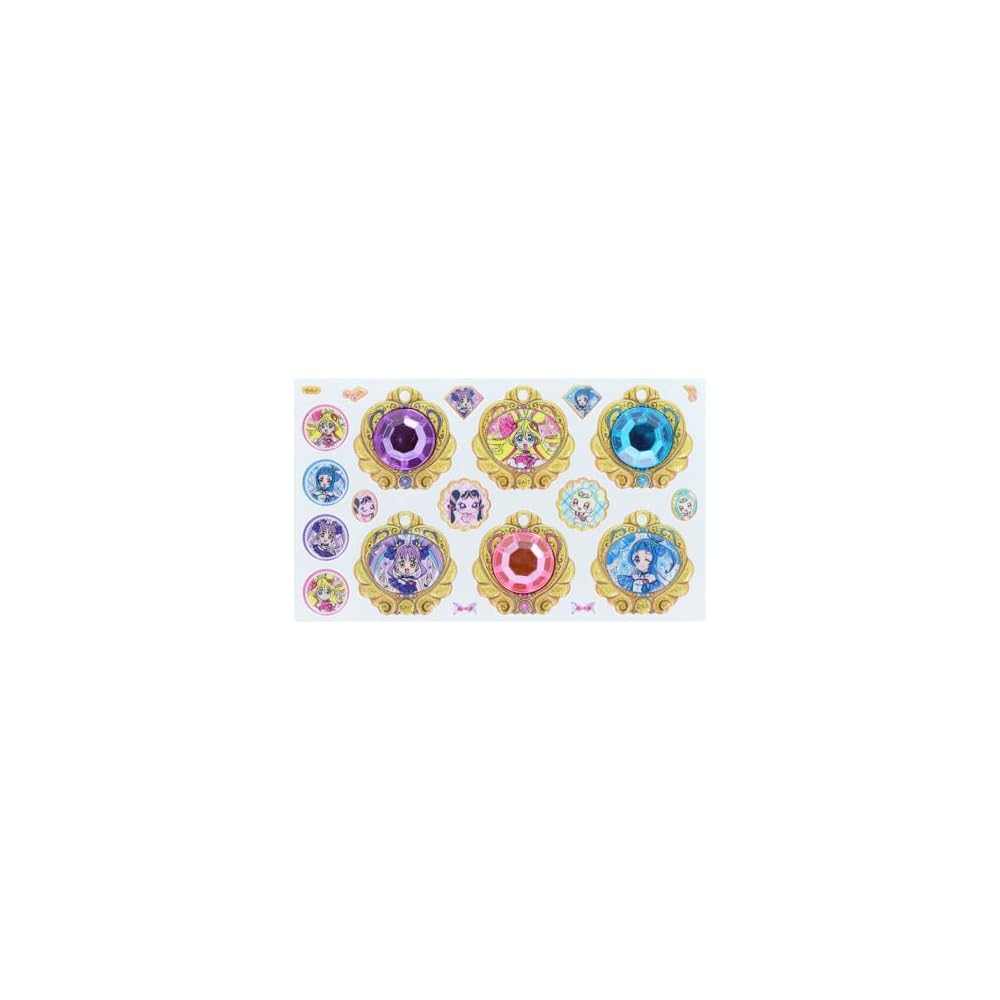 Sunstar Jewelry Charm Set Kimi to Idol Precure 3494360A Accessories for Kids