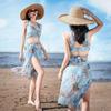 Holiday Seaside Hot Spring Swimsuit Split Bikini Three-piece European and American Swimwear
