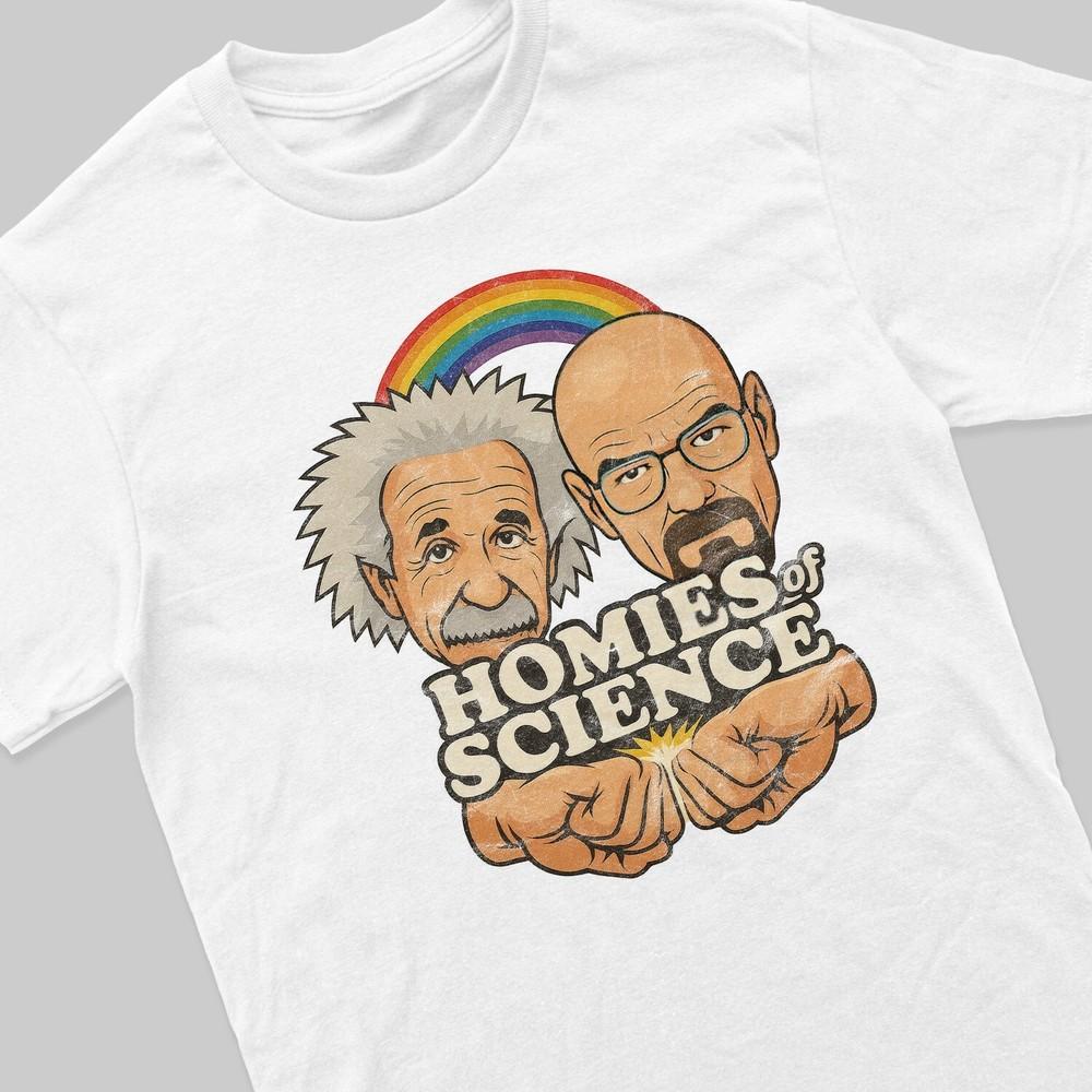 

Einstein und Walter White Lustiges Shirt Breaking Bad Physiker Chemiker Lustig 3XL