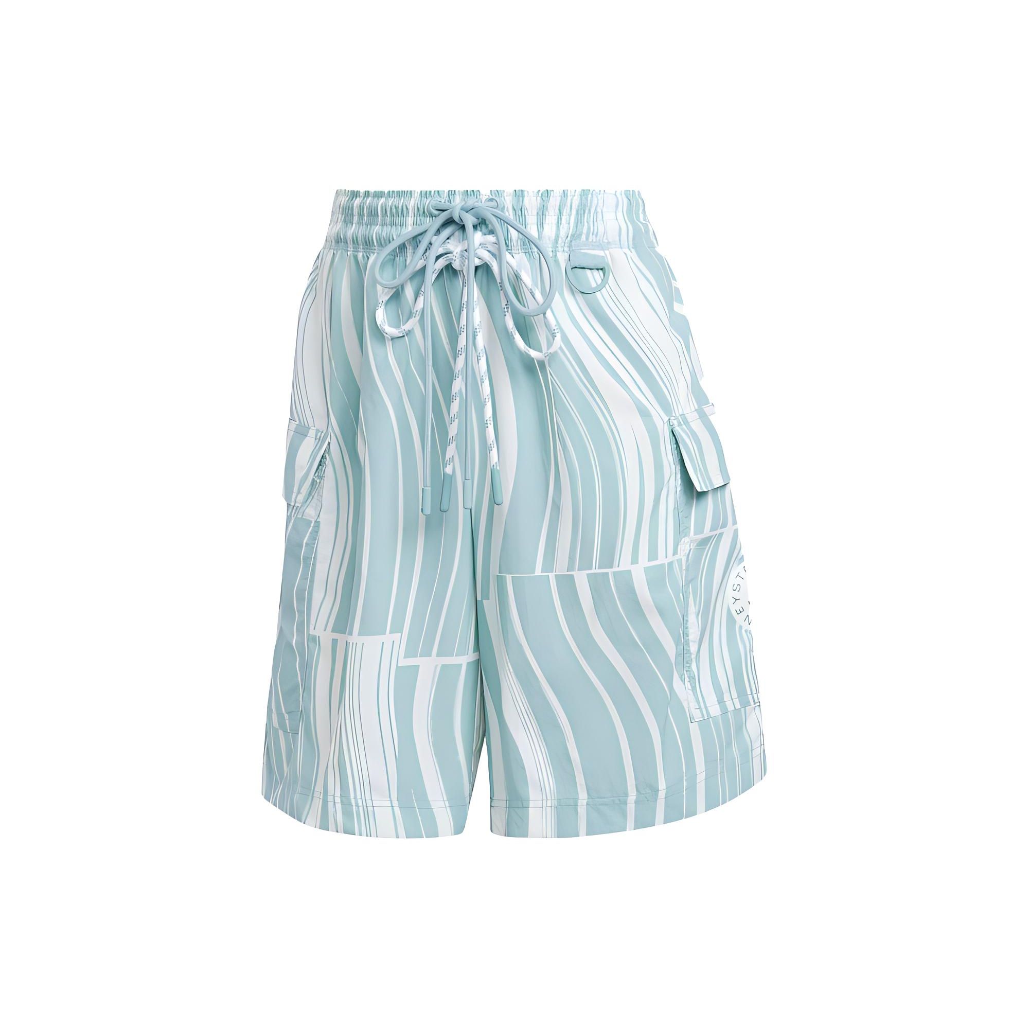 Adidas by Stella McCartney TrueNature Hiking Shorts White Blue HT1120 S