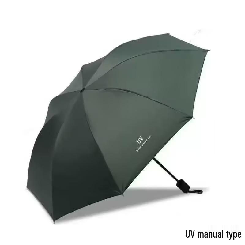 Dual-Use UV Protection Automatic Umbrella - Sunshade & Rain Shield with Customizable Advertising Options