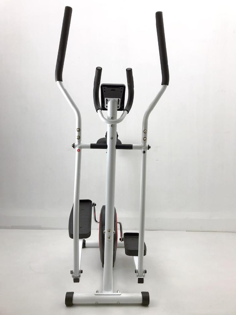 Luxury Elliptical Trainer with Seat - Space-Saving Home Fitness Bike