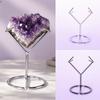 Metal Crystal Display Stand Multipurpose Crystal Holder Agate Display Shelf  Photography Props