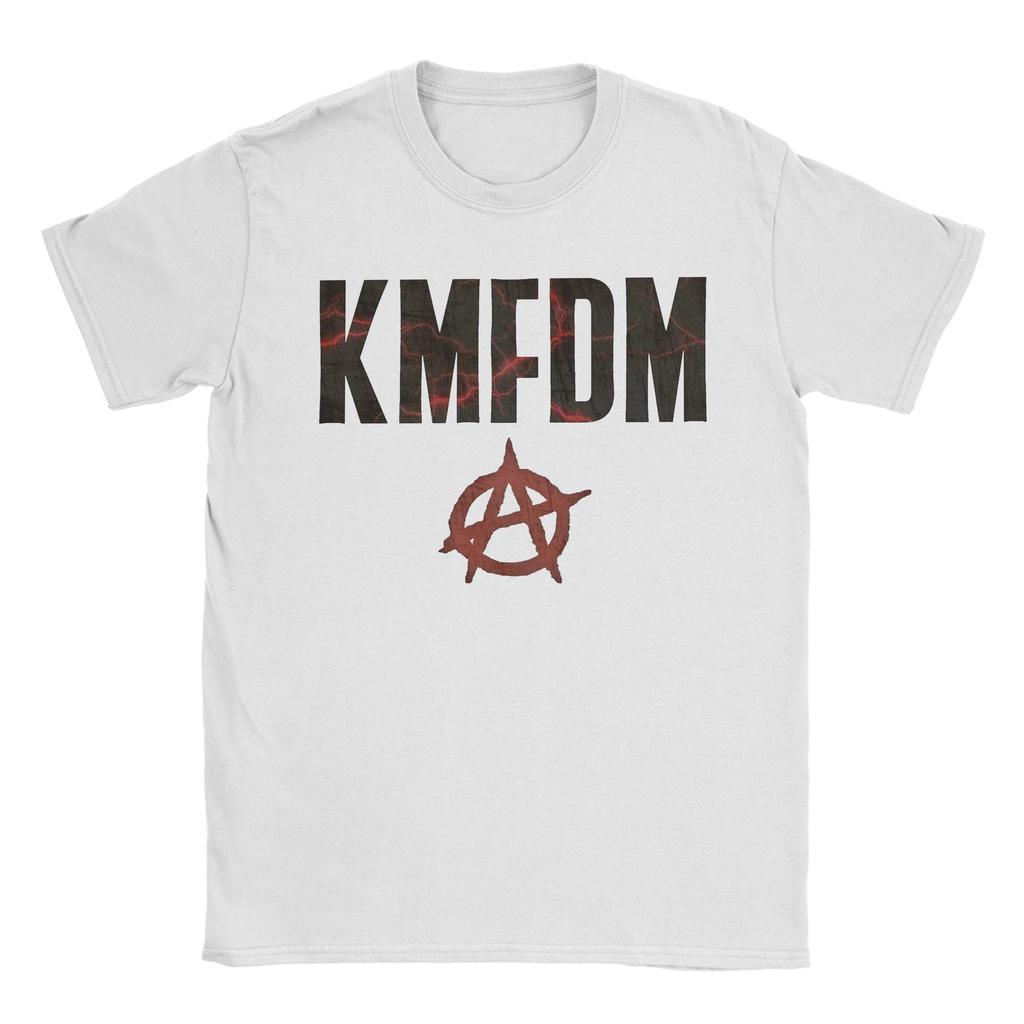 KMFDM Printed T Shirts Men Women  Cotton  Tee Shirt Clothing