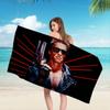 Classic Movie T-Terminator Microfiber Beach Towel Absorbent Quick Dry Soft Yoga Swimming Resort Mountain Climbing Towel