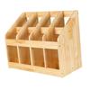 Carpet Rack Children Work Storage Solid Wood Organizer Functional Shelf Wooden Rug Stand
