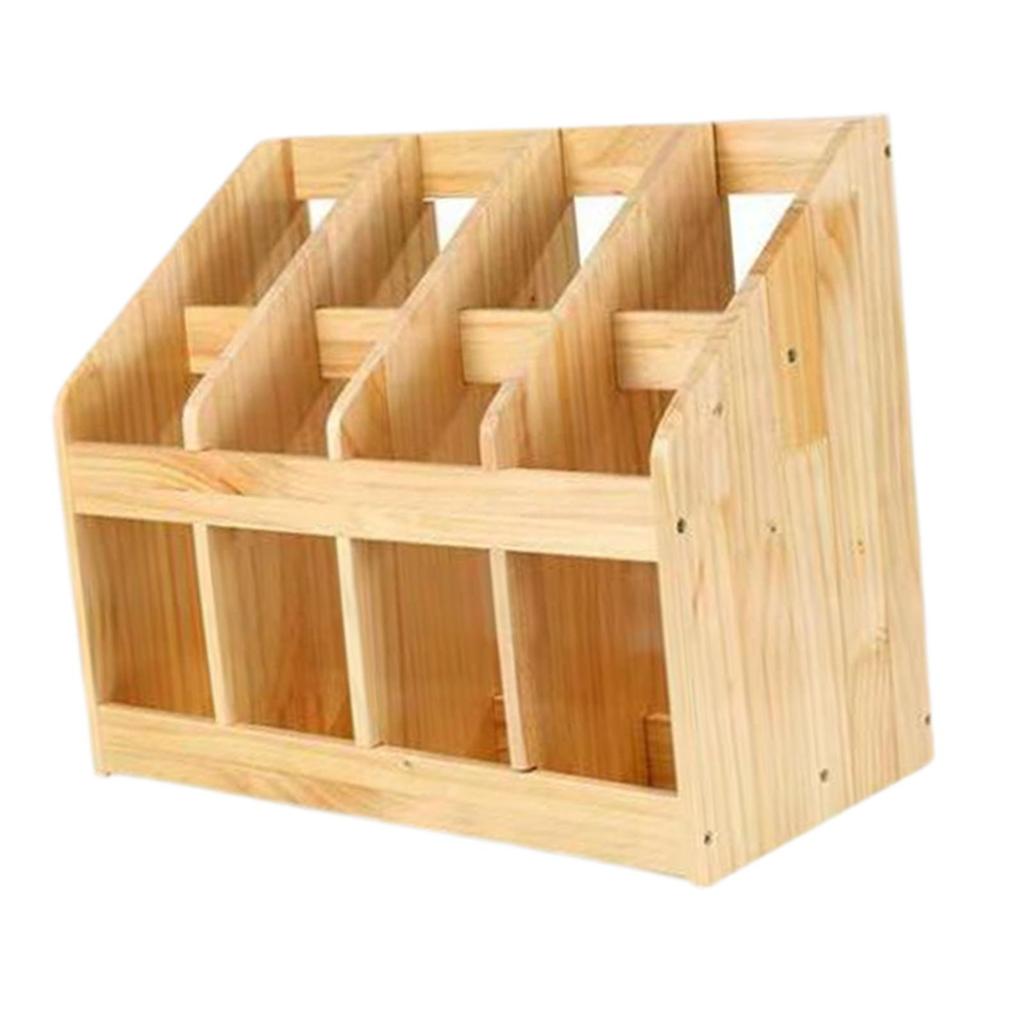 Carpet Rack Children Work Storage Solid Wood Organizer Functional Shelf Wooden Rug Stand