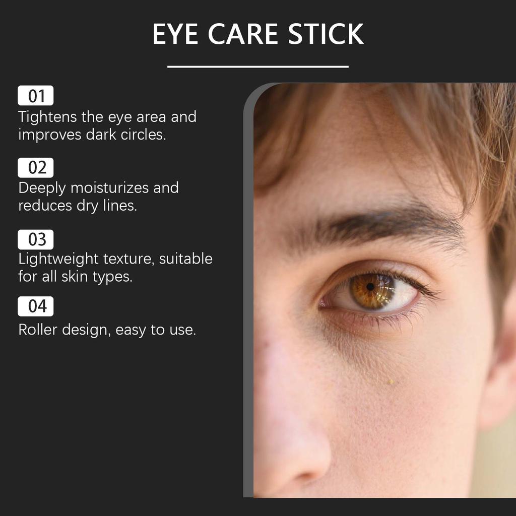 East Moon Niacinamide Men Eye Firming Cream Fade Fine Lines Remove Dark Circles Moisturizing Dryness Eye Nourish Creams Sticks