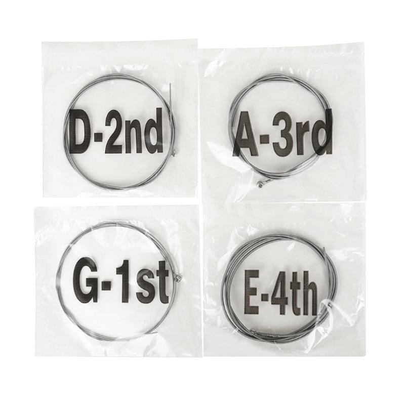 045-105 Electric Bass Strings Replacement Hexagonal Carbon Alloys Bass Strings for 4-String Electric Bass Part