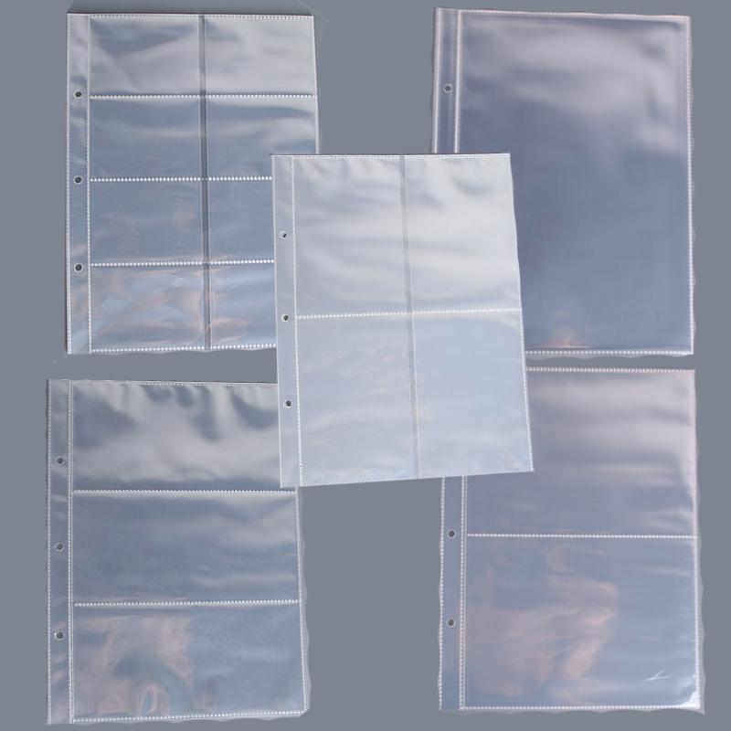 25Pages 1 2 3 4 8 Pockets Po Album Cards Page For Magical Currency Ticket Collection Board Game Cards Star Post Card