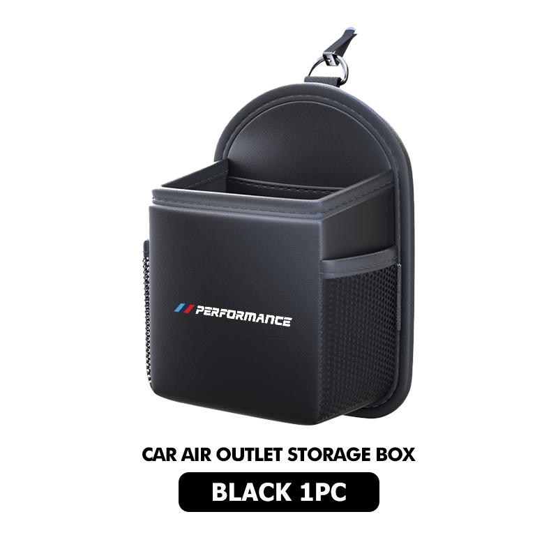 

Car air outlet storage bag ID card bag double-layer storage bag For BMW X1 X2 X3 X4 X5 X6 X7 G20 G30 6GT E46 E90 E60 F10 E39