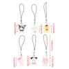 Sanrio Phone Pendant Melody Cinnamoroll Keychain Lanyard Kuromi Bag Charm Hello Kitty Hanging Rope Decoration