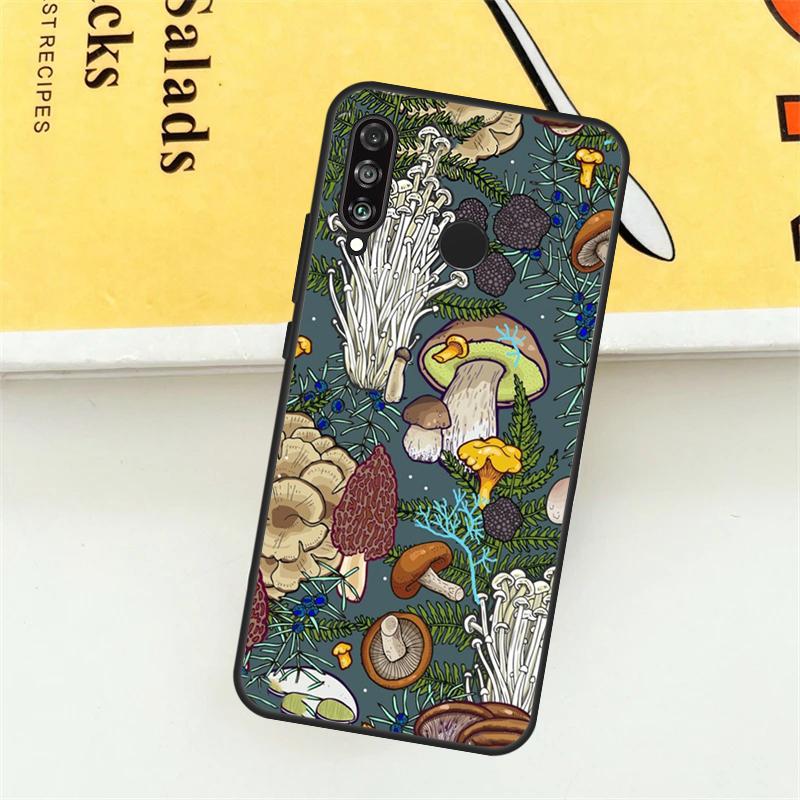 Wild Forest Mushroom For Huawei Nova 12i 7i 8i 11i Y73 Y72 Y61 Y91 Y90 Y70 Y60 9 10 SE 11 Pro P30 P40 Lite Case
