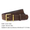 Versatile Women Waist Belt Luxury Design 3.3cm Waistband Retro Suede Leather Belt  Jeans Decoration