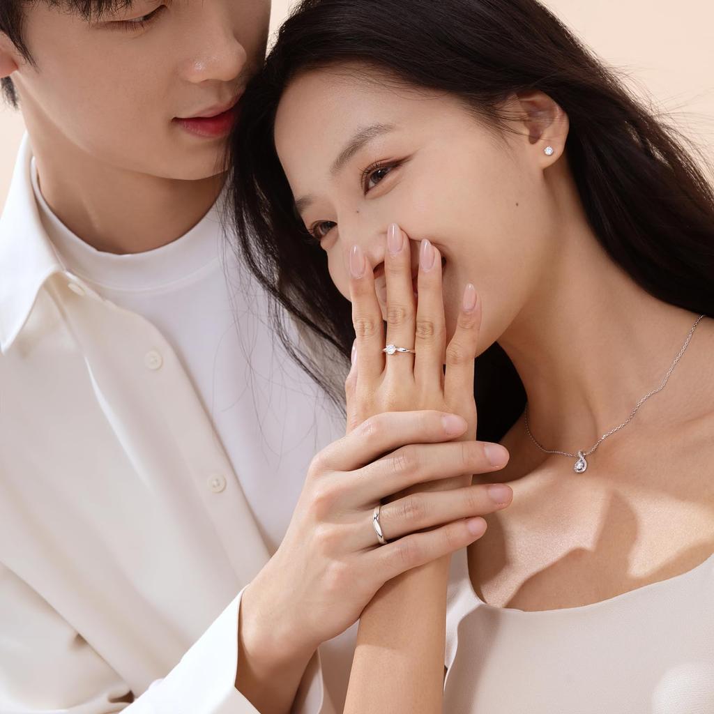 FANCIME Platynowy Rozmiar Twist Zaręczynowy Prosty Ślub Idealny do i Pakowania Prezentów "Na Zawsze Twój" Pierścionek Męski, 17, 3,5 mm Szeroki, Pt950, Pierścionek, Obrączka,