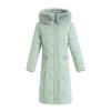 Winter Women's Mid Length  Parker Coat Thickened Warm Jacket Hooded Long Puffy Jacket Snow Warm Jacket
