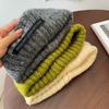 Elegant And Stylish Womens Knit Beanie Warm Cotton Hat With Trendy Design Letter