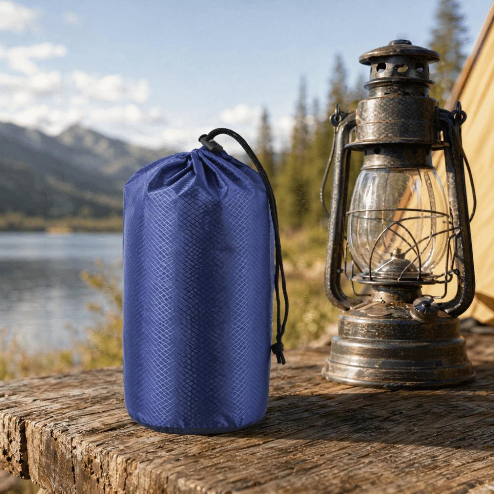 3 Pcs Waterproof Dry Bag Dustproof Storage Sack Durable Compression Sack Camping синий