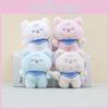 Charming Miniature Plush Bear Keychain With High-quality Pp Cotton Filling For Kids