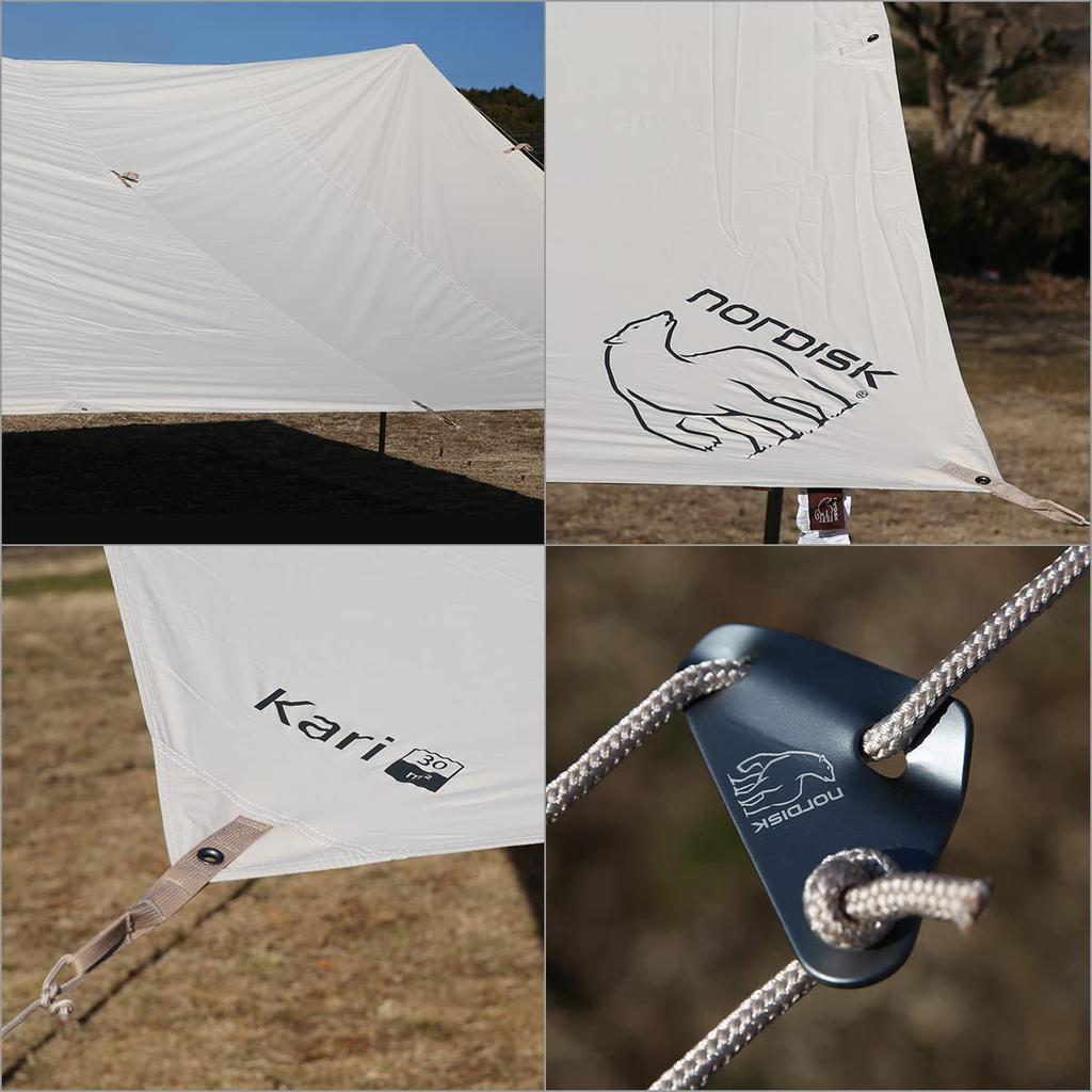 Nordisk Kari 30 Kari Basic Cotton Tarp 142036 2022 Model Kari Tarp [Nordisk] [Item]