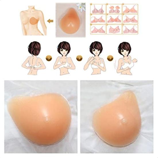 Silicone Breast Artificial Breast Cancer Spiral Bust Fake Cosplay Natural Left and Right Separate single Breasts, High-grade Bra, Up, Soft, Breasts,