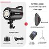 JINBEI SPARK-400D Studio Flash Kit with Octagonal Softbox
