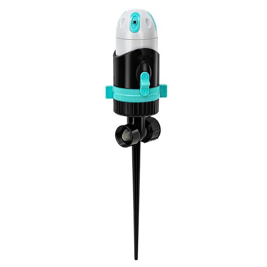 360 Degree Rotating Sprinkler Adjustable Yard Sprinkler with 4 Spray Modes Garden Sprinkler