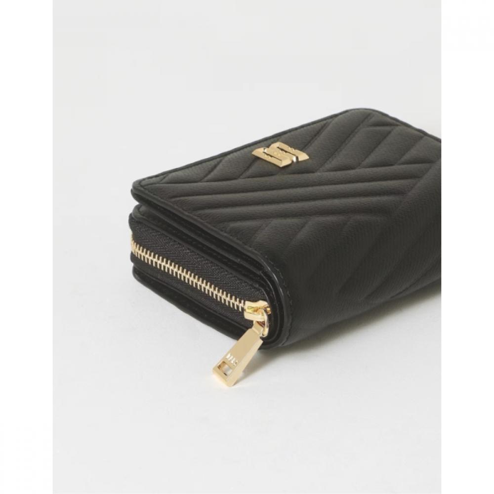 Daks Black Carlisle Embossed Leather Golddd Zipper Wallet Dcwa6f216bk
