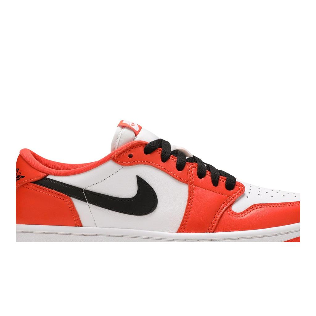 Womens Air Jordan 1 Retro Low OG 'Starfish' (women's sizes) Starfish / White / Black Vintage Basketball Shoes CZ0775 801