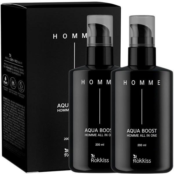 

Rockies Aqua Boost Homme All-in-One, 2 шт., 200мл, лучшая мужская косметика Кореи