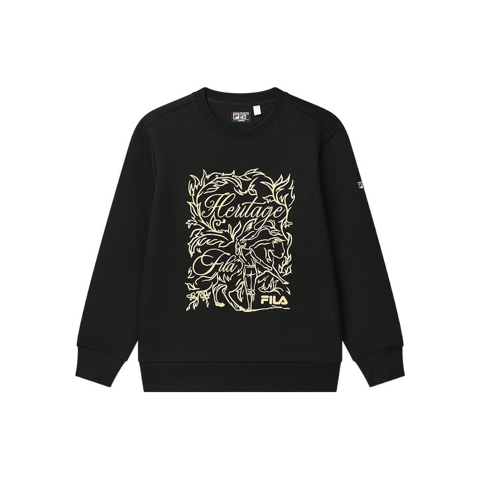 

New FILA Sweatshirts Men s Black F11M318203F-BK M